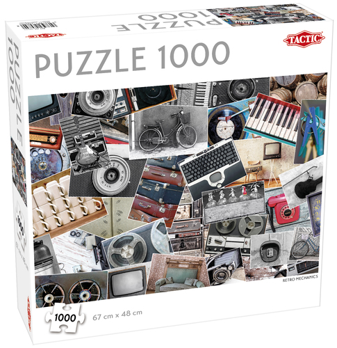 Tactic Retro Mechanics 1000 pcs Pusle 1000 tk Kunst