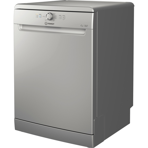 Indesit D2FHK26S 60cm Dishwasher in Silver 14 Place Setting E Rated - image 3