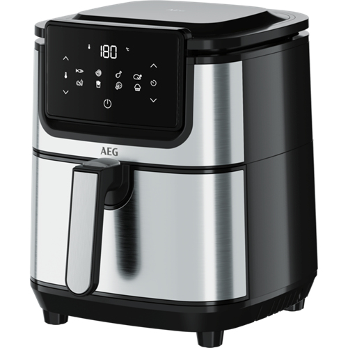 AEG AF6-1-4ST Одиночный 3,5 L Автономный 1500 W Аэрофритюрница с горячим воздухом Черный, Нержавеющая сталь