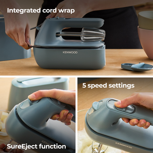 Kenwood Handmixer QuickMix GO Storm Blue, afbeelding 6
