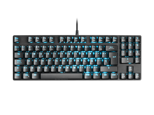 Mars Gaming MKREVOPROWBRES Black, Mechanical RGB Gaming Keyboard, TKL+ NUM, Brown Switch, Spanish – image 6