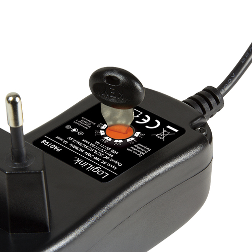 Logilink Universalnetzteil mit USB-Port, 3-12V, 24W, afbeelding 4