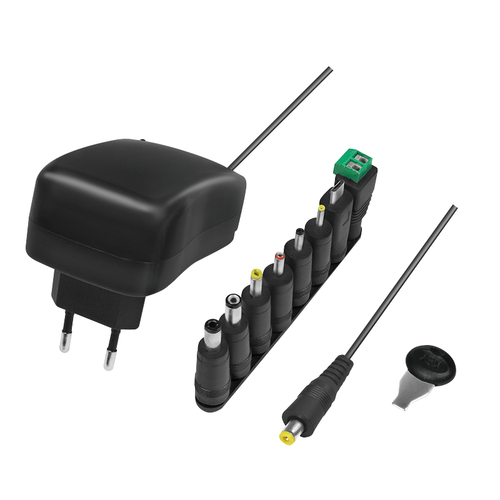 Logilink Universalnetzteil mit USB-Port, 3-12V, 24W