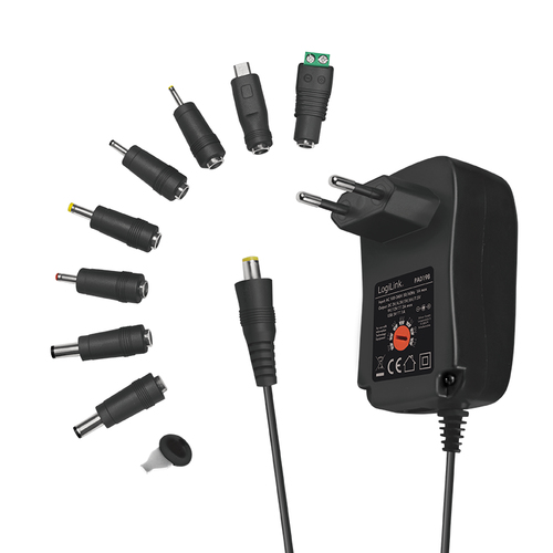 Logilink Universalnetzteil mit USB-Port, 3-12V, 24W, afbeelding 7