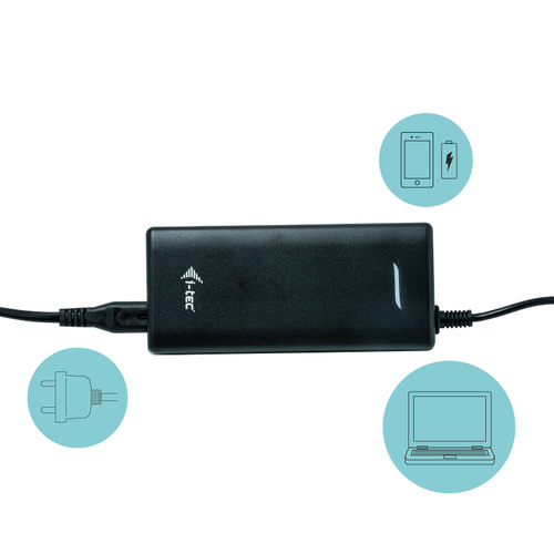i-tec USB-C Dual Display Docking Station + Power Delivery 100 W dockingstation, afbeelding 5