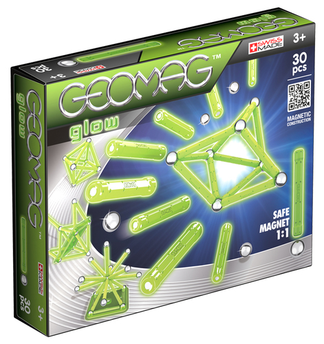Geomag Glow 30 Pcs Neodüümmagnetiga mänguasi