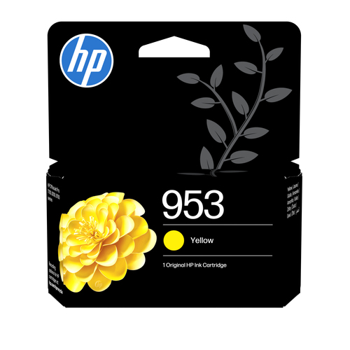 Oryginalny wkład tusz do drukarki HP 953 (F6U14AE) Żółty (Yellow)