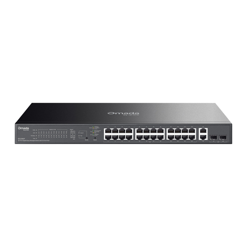OMADA 28PORT GIGABIT EASY MANAGED SWITCH WITH 24PORT POE+