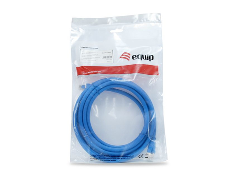 Equip Patchkabel Cat8.1 S/FTP 2xRJ45 0.50m blau LSZH, afbeelding 3