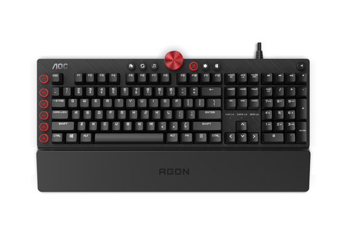 Specs AOC AGK700 keyboard USB Black 