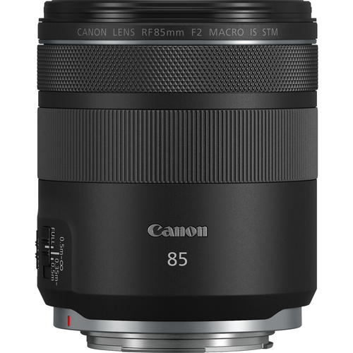 Canon RF 85 mm f/2 Macro IS Stm Standard Prime Lens, Black - image 1
