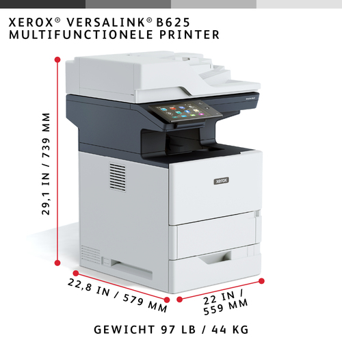 VERSALINK B625 A4 61PPM DUPLEX COPY/PRIN, afbeelding 7