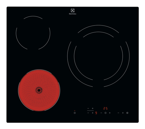 Electrolux LR633CK hob Black Built-in