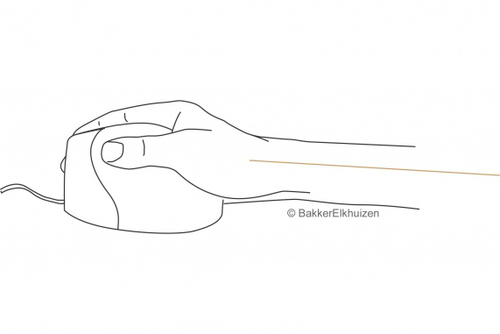 Bakker Elkhuizen BakkerElkhuizen Evoluent4 Wired Left Handed Vertical Mouse Black/Grey - image 5