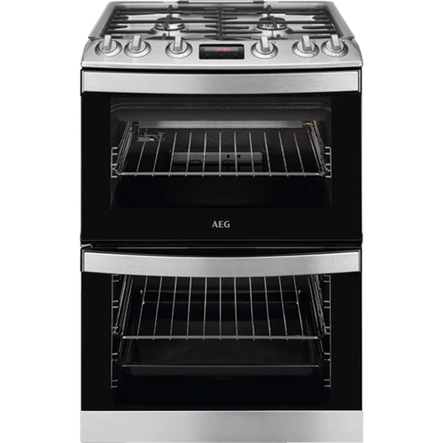 AEG CGB6133CCM Freestanding cooker Gas Black, Stainless steel