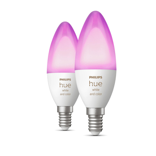 Philips Hue White and colour ambience Kaksikpakk E14