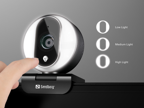 Sandberg Streamer USB Webcam Pro - Webcam, afbeelding 4