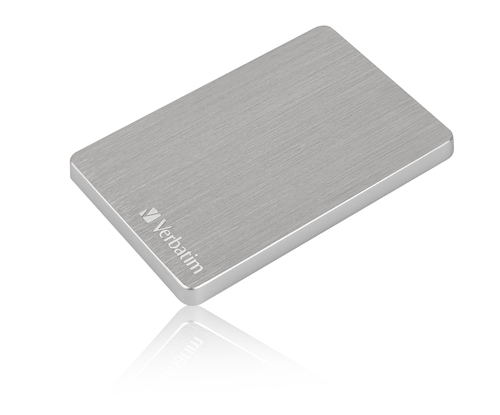 Verbatim Store 'n' Go ALU Slim Portable Festplatte 1 TB Silber