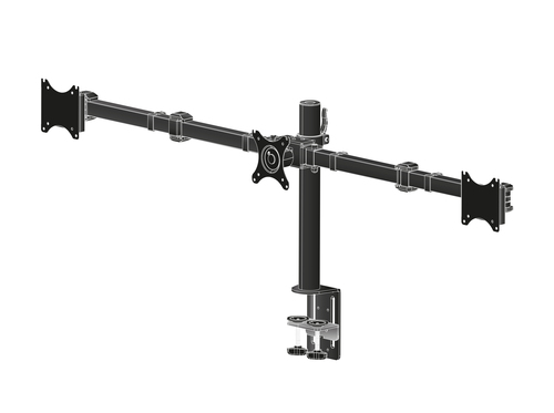 iiyama DS1003C-B1 Drievoudige monitor arm monitorarm, afbeelding 3