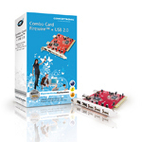 Conceptronic Combo FireWire & USB 2.0 PCI card