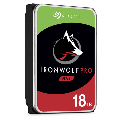 Seagate IronWolf Pro ST18000NE000. Tamanho do disco rígido: 3.5", Capacidade do Disco Rígido: 18000 GB, Velocidade do disc