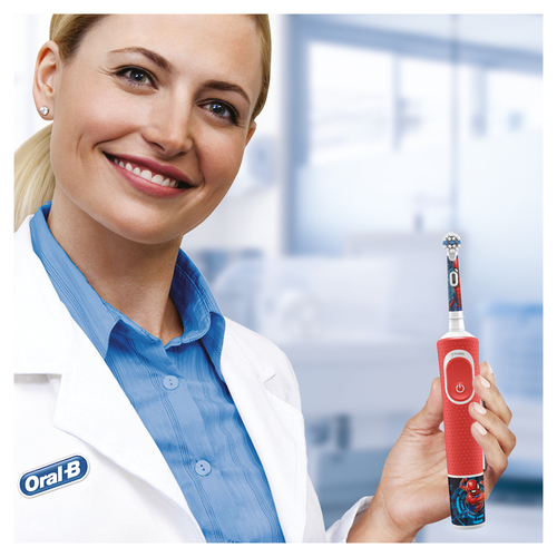 Recargas para Escovas de Dentes Elétricas Oral-B EB-10-4 FFS Spiderman