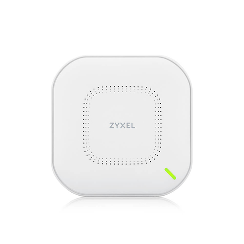 NWA110AX ACCESS POINT ZYXEL NWA110AX INTERIOR 1 PUERTO LAN RJ45 10/100/1000 MBPS MU-MIMO 2X2 24GHZ 575MBPS 5GHZ 1200MBPS WIFI 6 80211AX ADMINISTRABLE CON NEBULA ALIMENTACIÓN 12VVCD 15A/POE AT INYECTOR POE NO INCLUIDO