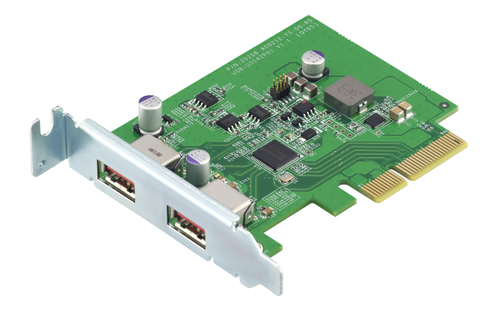 QNAP Dual USB3.2 G2 PCIe expansion card
