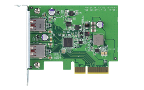 QNAP Dual USB3.2 G2 PCIe expansion card