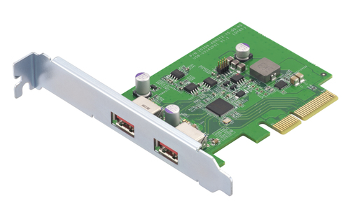 QNAP Dual USB3.2 G2 PCIe expansion card