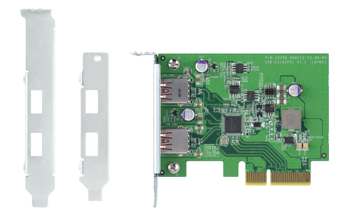 QNAP Dual USB3.2 G2 PCIe expansion card