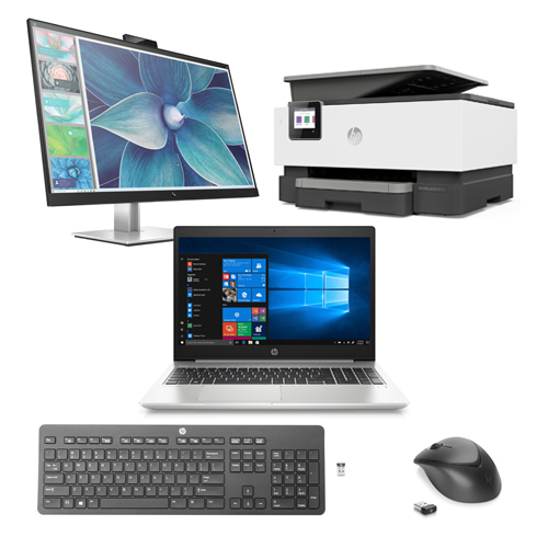 HP ProBook 450 G7 (9HR53EA) + P24h(VH44AA) + Slim Wireless (T6U20AA) +, 15.6", Core i5-10210U, 8 GB RAM