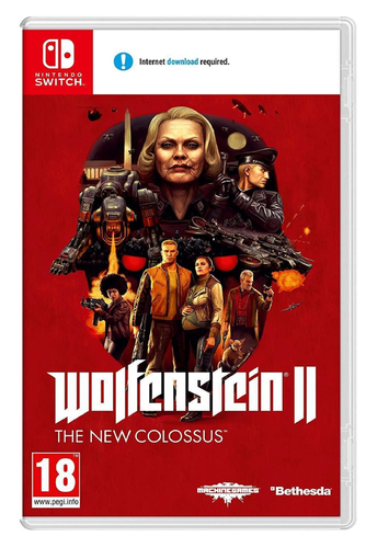 Nintendo Wolfenstein 2: The New Colossus (Switch) Standard Mitmekeelne Nintendo Switch