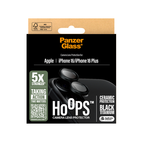 PanzerGlass Hoops Ceramic Lens Protector - Lens Protector, afbeelding 3