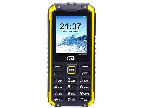 Trevi Forte Plus 80 6,1 cm (2.4) Must, Kollane