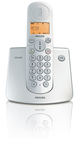 Philips CD2401S Cordless telephone