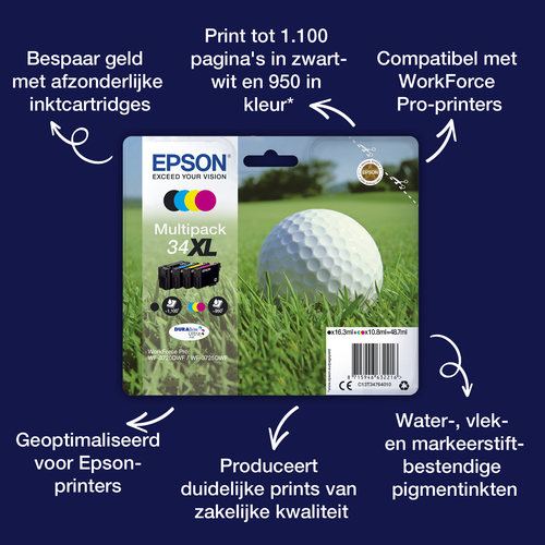 Epson 34XL - 10.8 ml, afbeelding 2