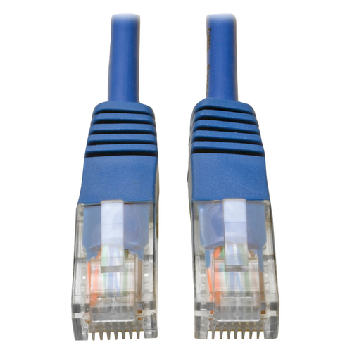 CABLE PATCH CAT5E UTP MOLDEADO  350MHZ RJ45 M/M AZUL 914M  - N002-030-BL