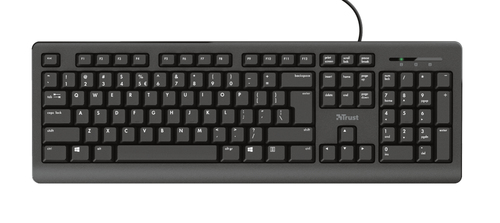 Trust Primo Bedraad toetsenbord Toetsenbord Zwart, afbeelding 4