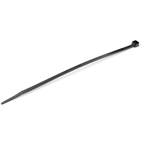 100 PACK 8 CABLE TIES -BLACK