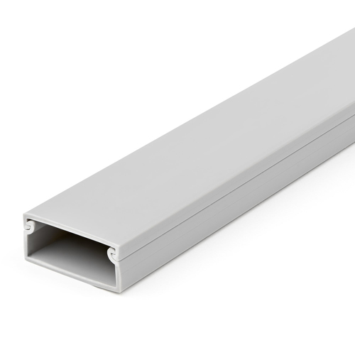 SOLID WIRING CABLE RACEWAY DUCT WITH COVER 38 MM X 16 XMM
