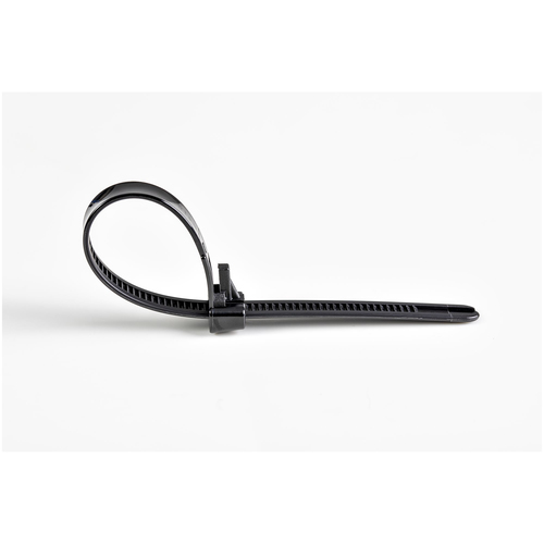StarTech.com 15cm(6") Reusable Cable Ties, 7mm(14") wide, 35mm(1-38") Bundle Dia. 22kg(50lb) Tensile Strength, Releasable Nylon Ties, IndoorOutdoor,, afbeelding 3