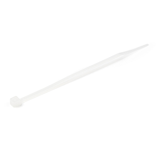 StarTech.com 10cm(4") Cable Ties, 2mm(116") wide, 22mm(78") Bundle Diameter, 8kg(18lb) Tensile Strength, Nylon Self Locking Zip Ties with Curved Tip,, afbeelding 2