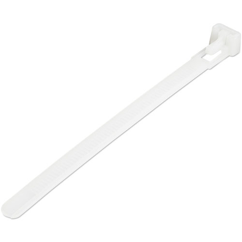 100 PACK OF RESEALABLE ZIP TIES - 5IN
