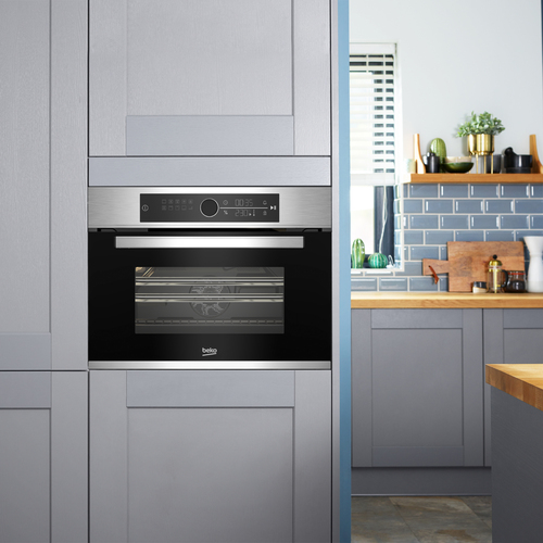 Beko BBCW12400X 45cm Built-In Compact Multi-Function Oven Microwave – image 6