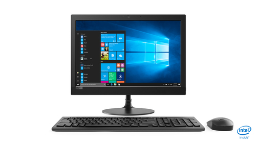 F0D7007MLD Lenovo IdeaCentre 330-20IGM - All-in-one - Intel Celeron J4025 / 205 GHz - 4 GB DDR4 SDRAM - 500 GB HDD - 195 - Intel UHD Graphics - Windows 10 64-bit Edition - All black - Spanish