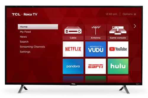 TCL 49S305 teler 124,5 cm (49) Full HD Nutiteleri funktsioon WiFi Must