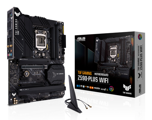 ASUS TUF GAMING Z590-PLUS WIFI Intel Z590 LGA 1200 (Socket H5) ATX