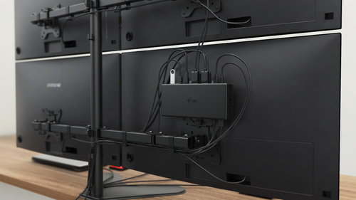 i-tec USB-C Quattro Display Docking Station + Power Delivery 85 W dockingstation, afbeelding 8