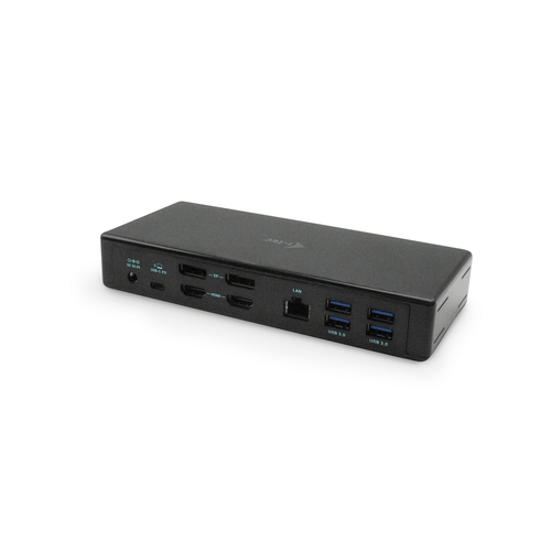 i-tec USB-C Quattro Display Docking Station + Power Delivery 85 W dockingstation, afbeelding 3